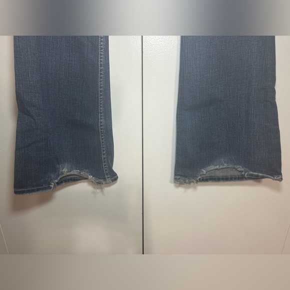 BKE Women's Star Flare Jeans in Blue - Picture 7 of 7